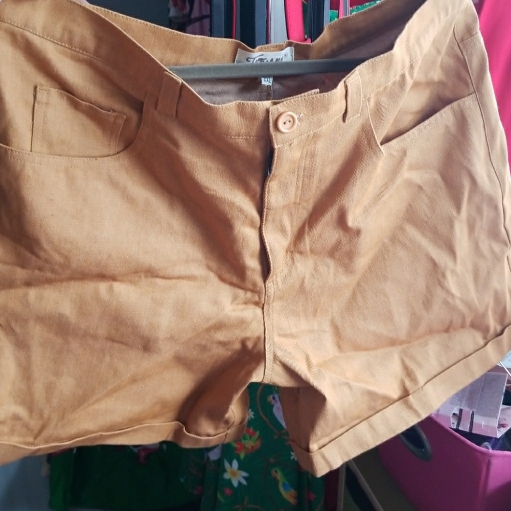High waisted shorts